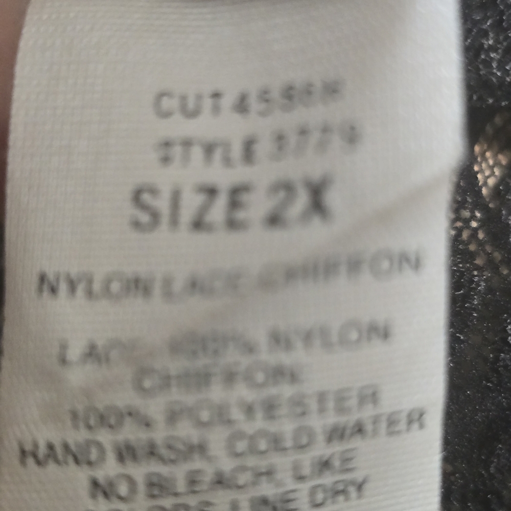 Vintage Elegant Black Lace Nightgown - Picture 11 of 11